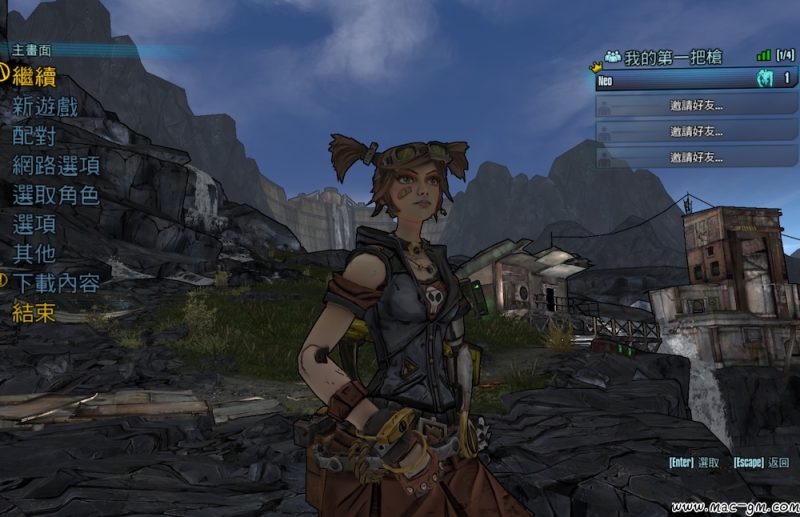 无主之地2 Borderlands 2Mac版 For Mac 单机游戏 Mac游戏 中文汉化版-