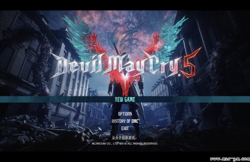 鬼泣5 Devil May Cry 5 Mac版 For Mac 单机游戏 Mac游戏-
